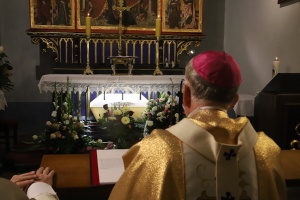 przy grobie błogosławionej Hanny chrzanowskiej